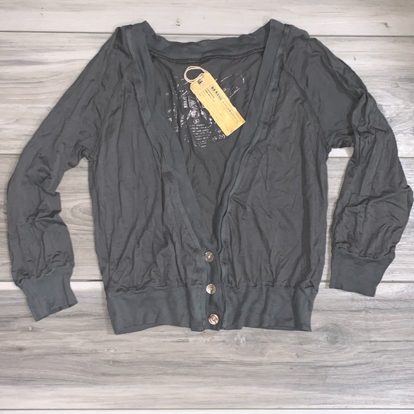 4️⃣ Da-Nang open front blouse Small New - Picture 1 of 2